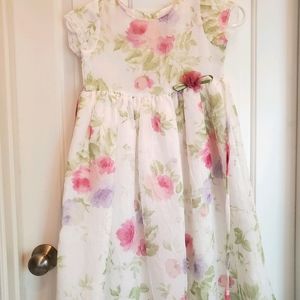 A girl's size 5 floral dress